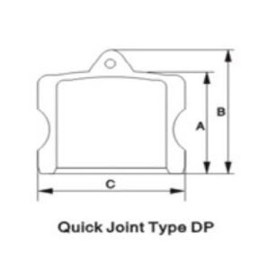 Stainless Steel Camlock Coupling Type DP